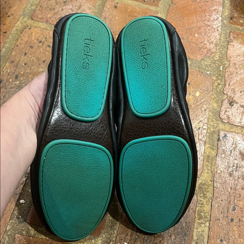 Tieks Classic Matte Black Ballet Flats